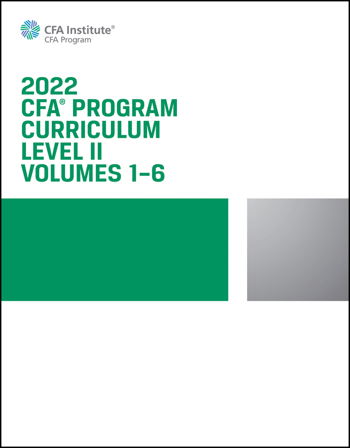 2022 CFA program curriculum level ii box set Ebook